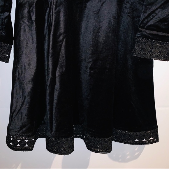 Ted Baker of London Lullita Geo Lace Black Dress - Picture 3 of 8